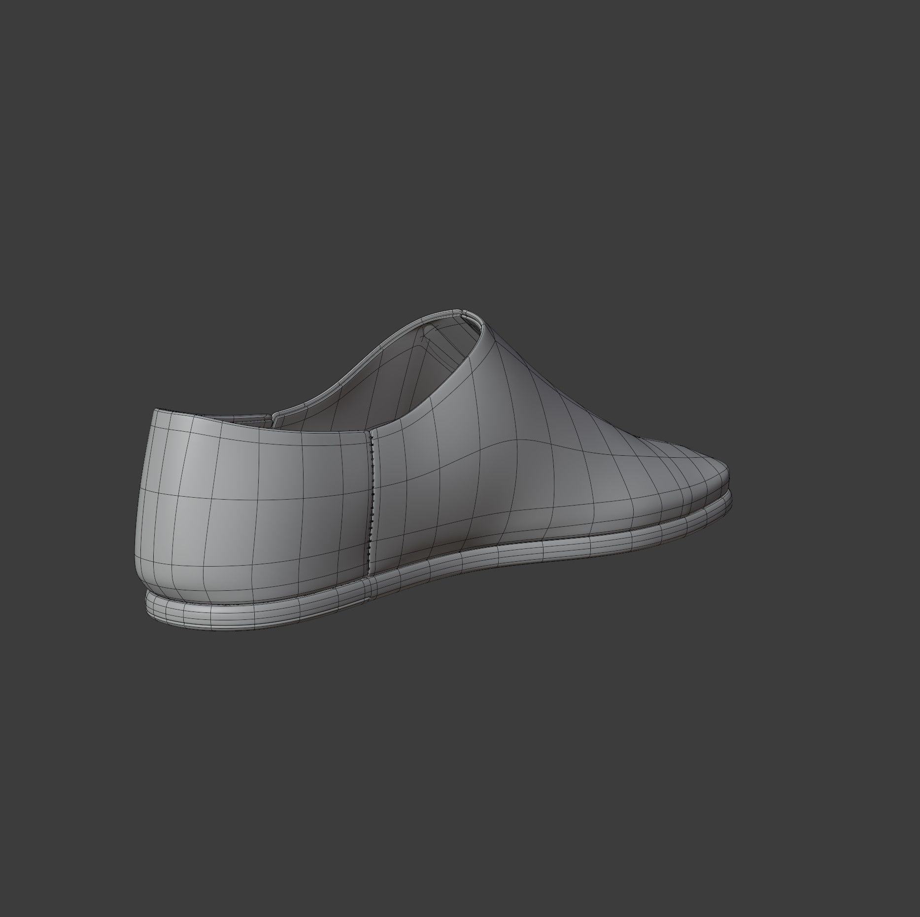 Tabi Leather Loafers 3D model_13