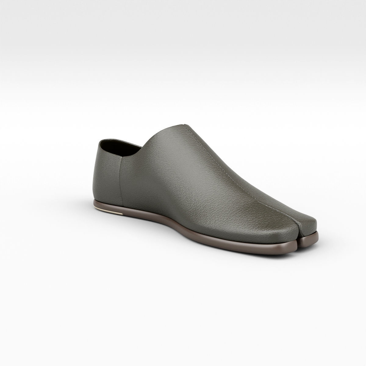 Tabi Leather Loafers 3D model_7