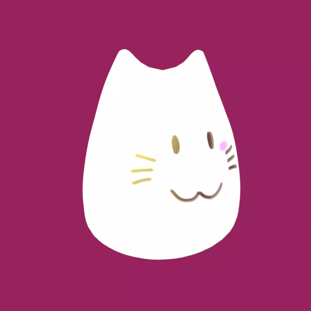 Lamp Cat Free low-poly 3D model