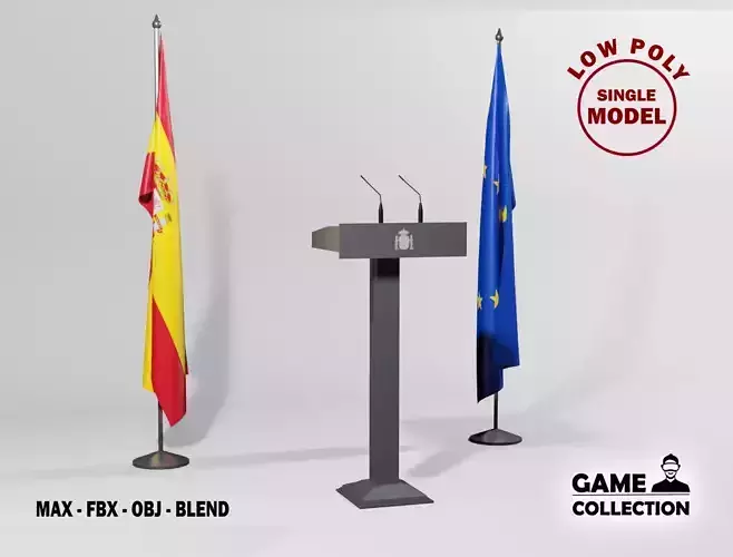Spanish Presidential podium