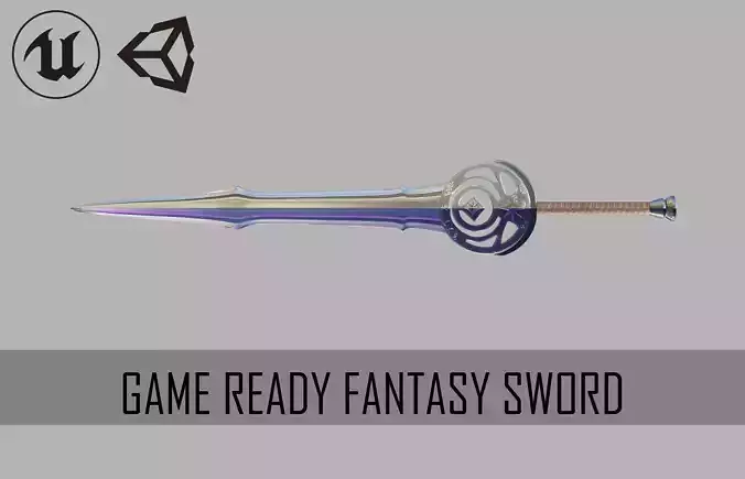 Game Ready Fantasy Sword
