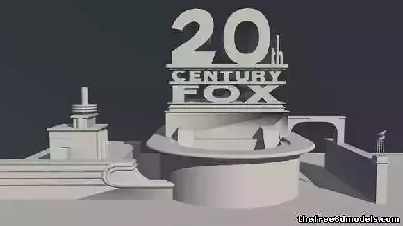 20th century fox logo Free 3D print model