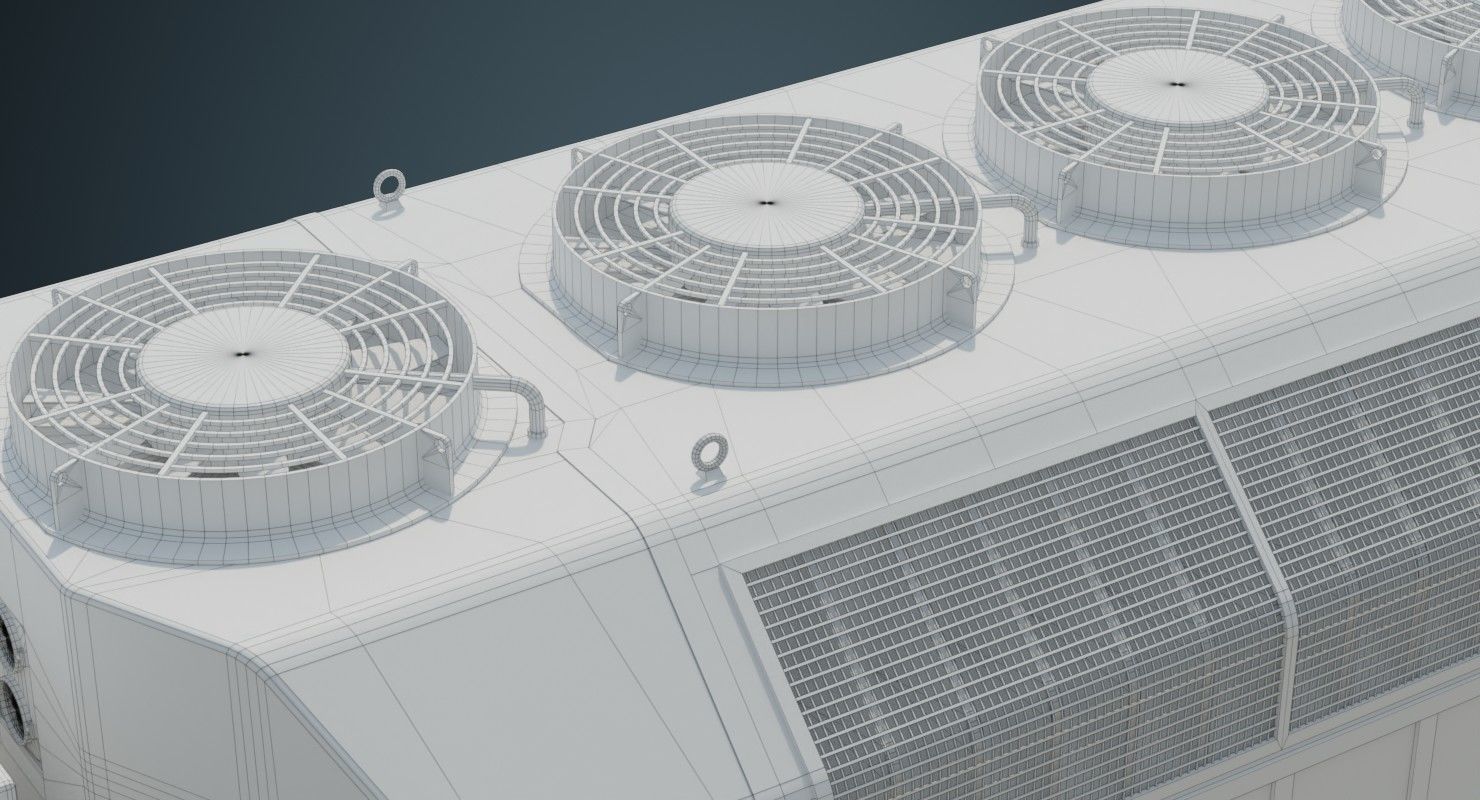 Locomotive And Railcar 1B Low-poly 3D model_30