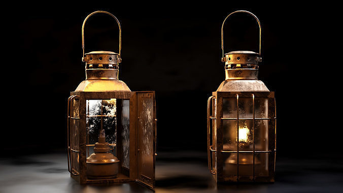 Oil Lantern 3D model
