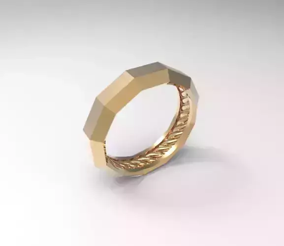 wedding ring  facet