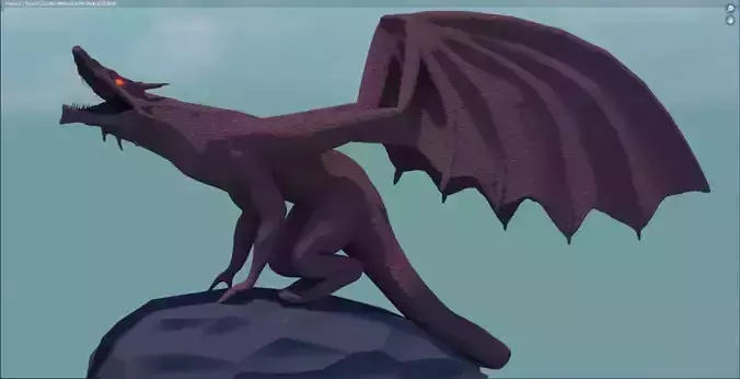 Dragon 3D model