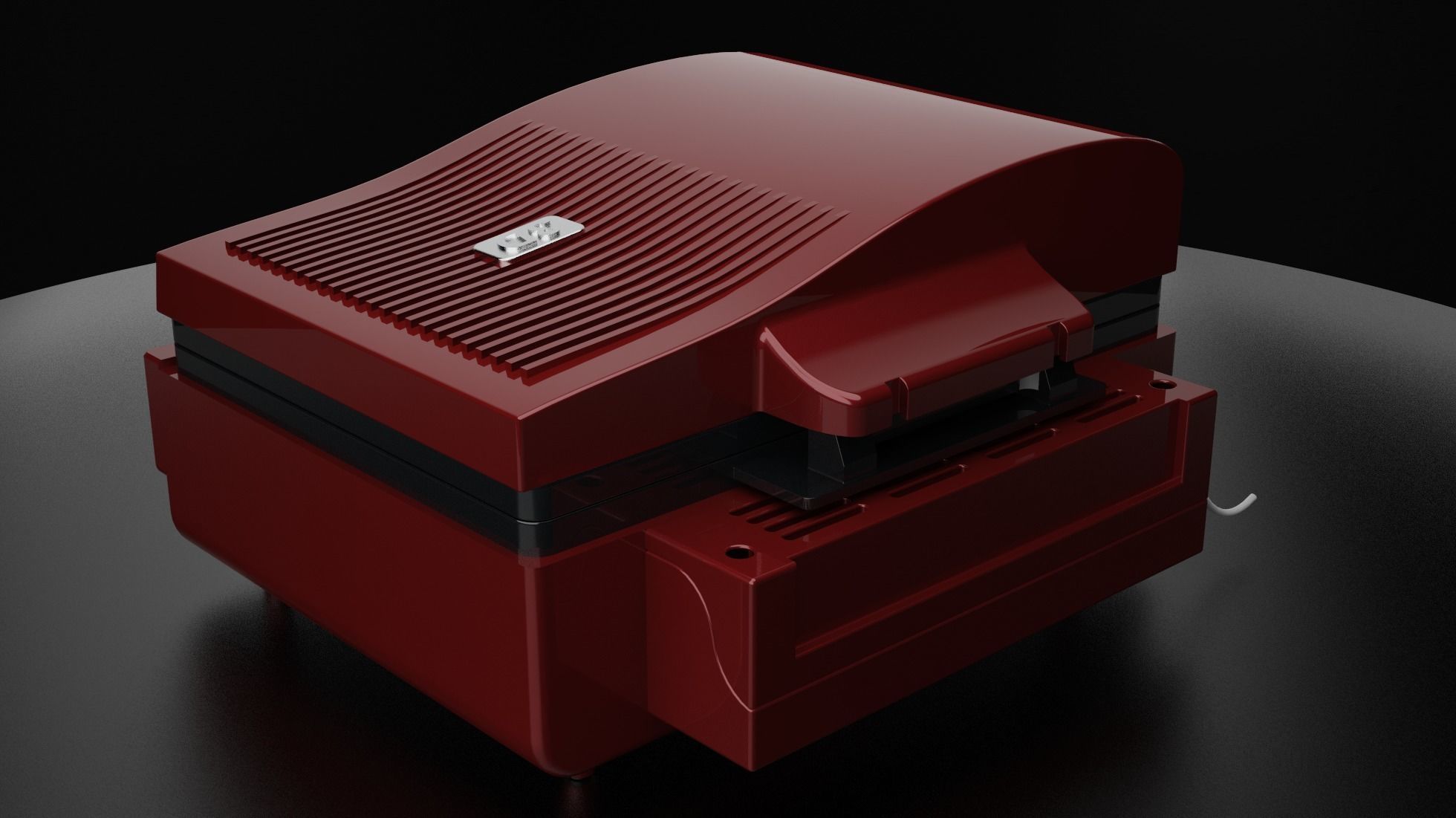 ST 3042 HEAT PRESS 3D MODEL   PBR    SUBLIMATION 3D model_4