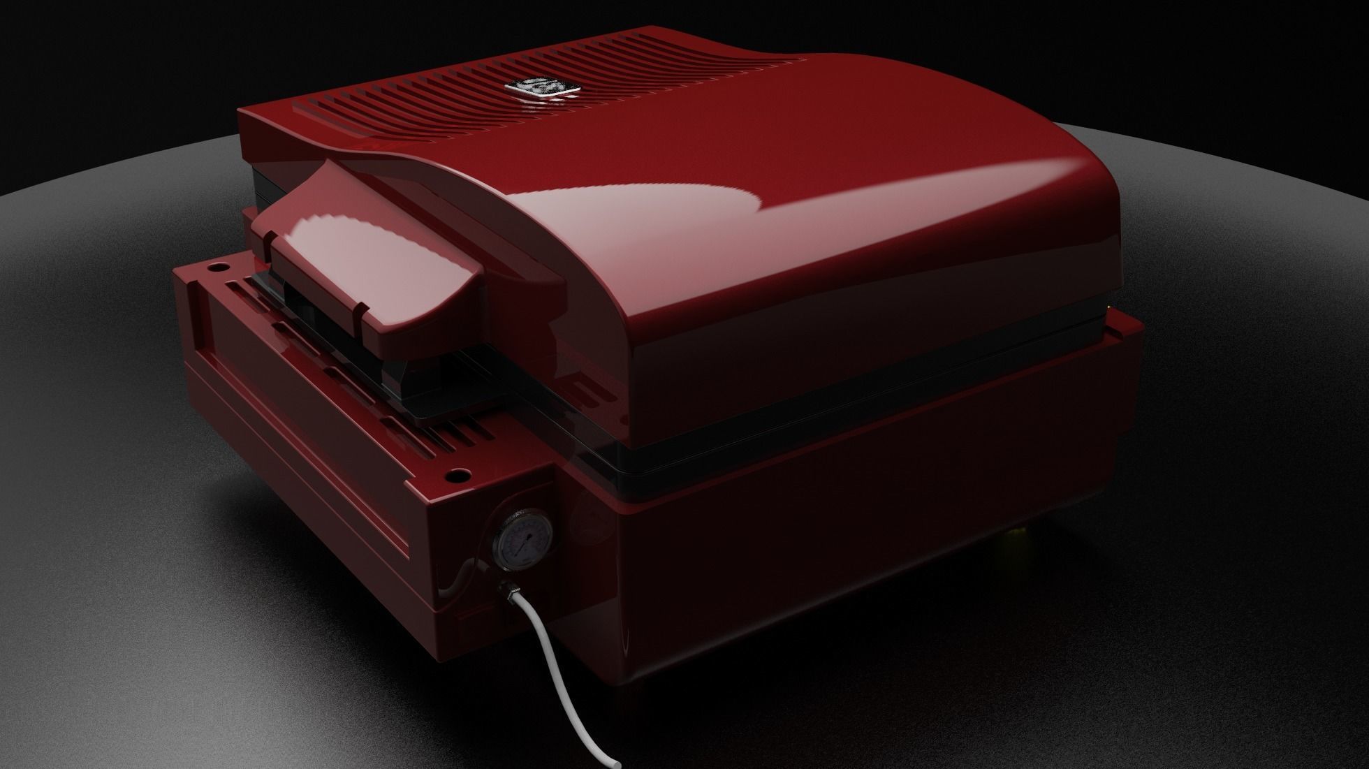 ST 3042 HEAT PRESS 3D MODEL   PBR    SUBLIMATION 3D model_3