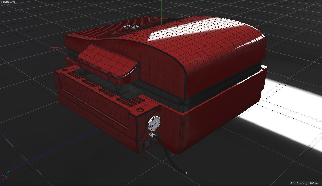 ST 3042 HEAT PRESS 3D MODEL   PBR    SUBLIMATION 3D model_7
