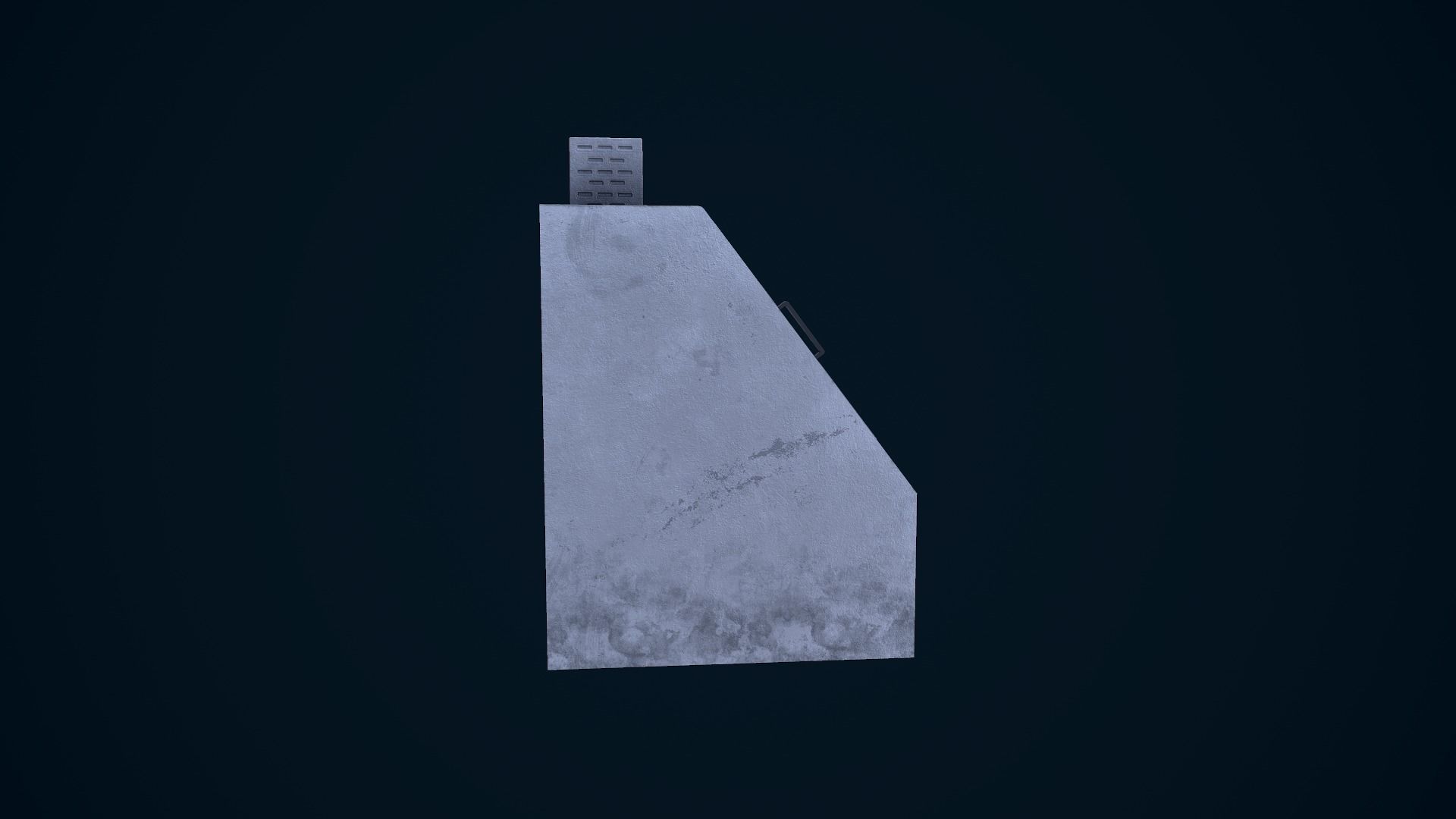 Ice Machine Low-poly 3D model_5