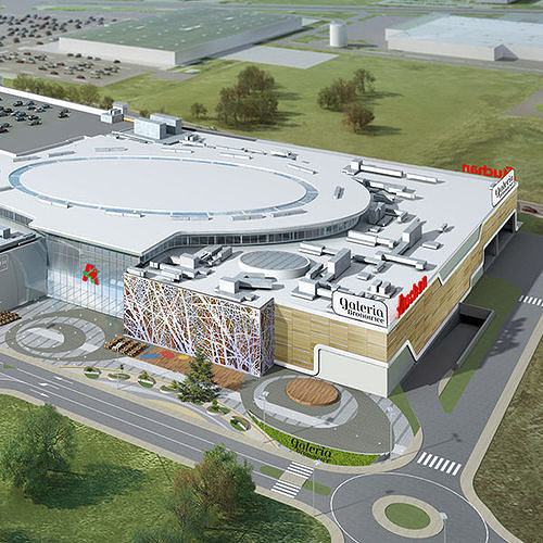 Mall Shopping Center Retail Store 3D model 2