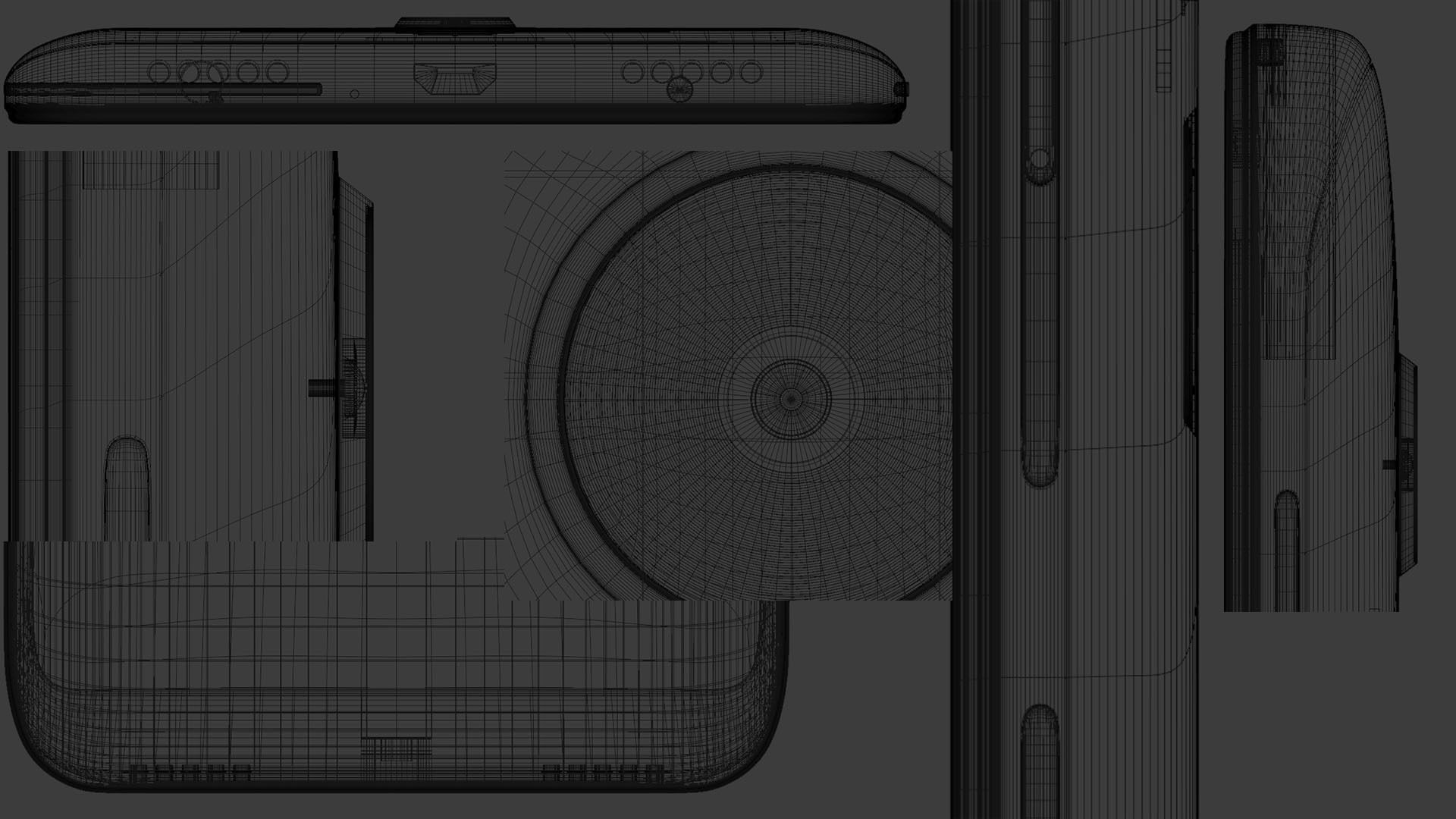 smartphone 3D model_12