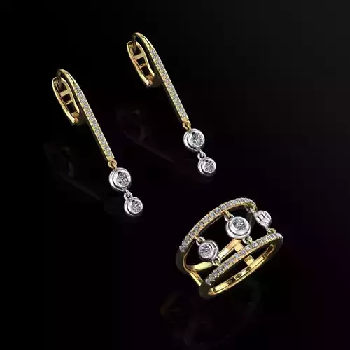Ring and Earrings 119