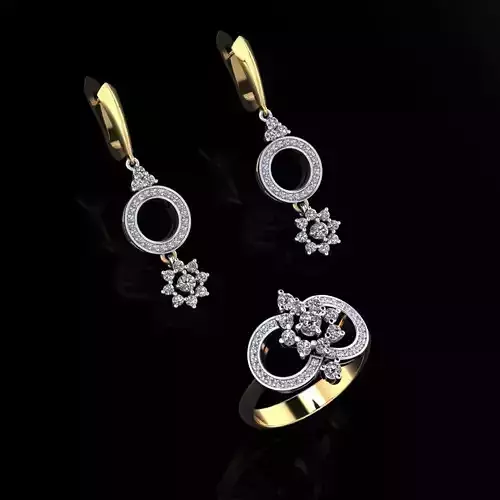 Ring and Earrings 120