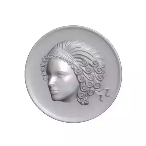 Cameo Brooche 003 3D print model