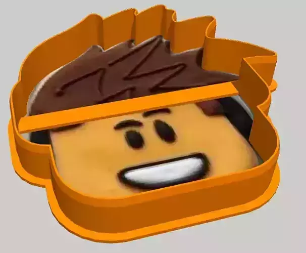 Lego Head Cookie Cutter 3D print model