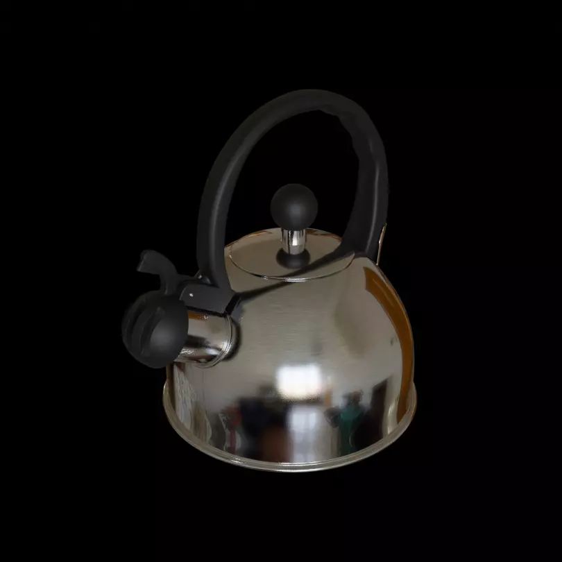 Modern Kettle 3D model_0