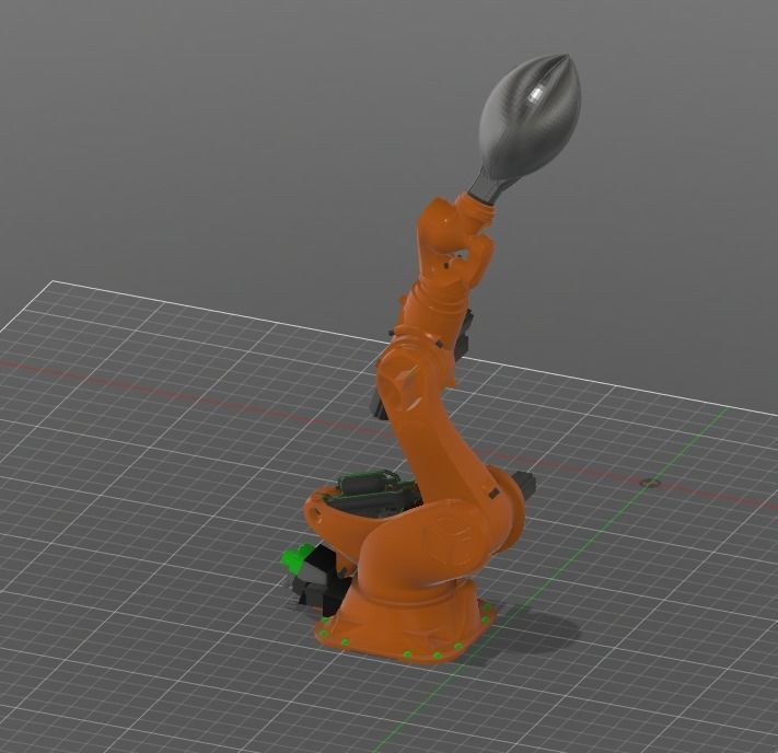 KUKA Titan Fantasy Football Trophy 3D print model_1