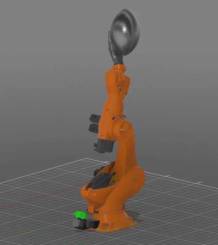 KUKA Titan Fantasy Football Trophy 3D print model_0