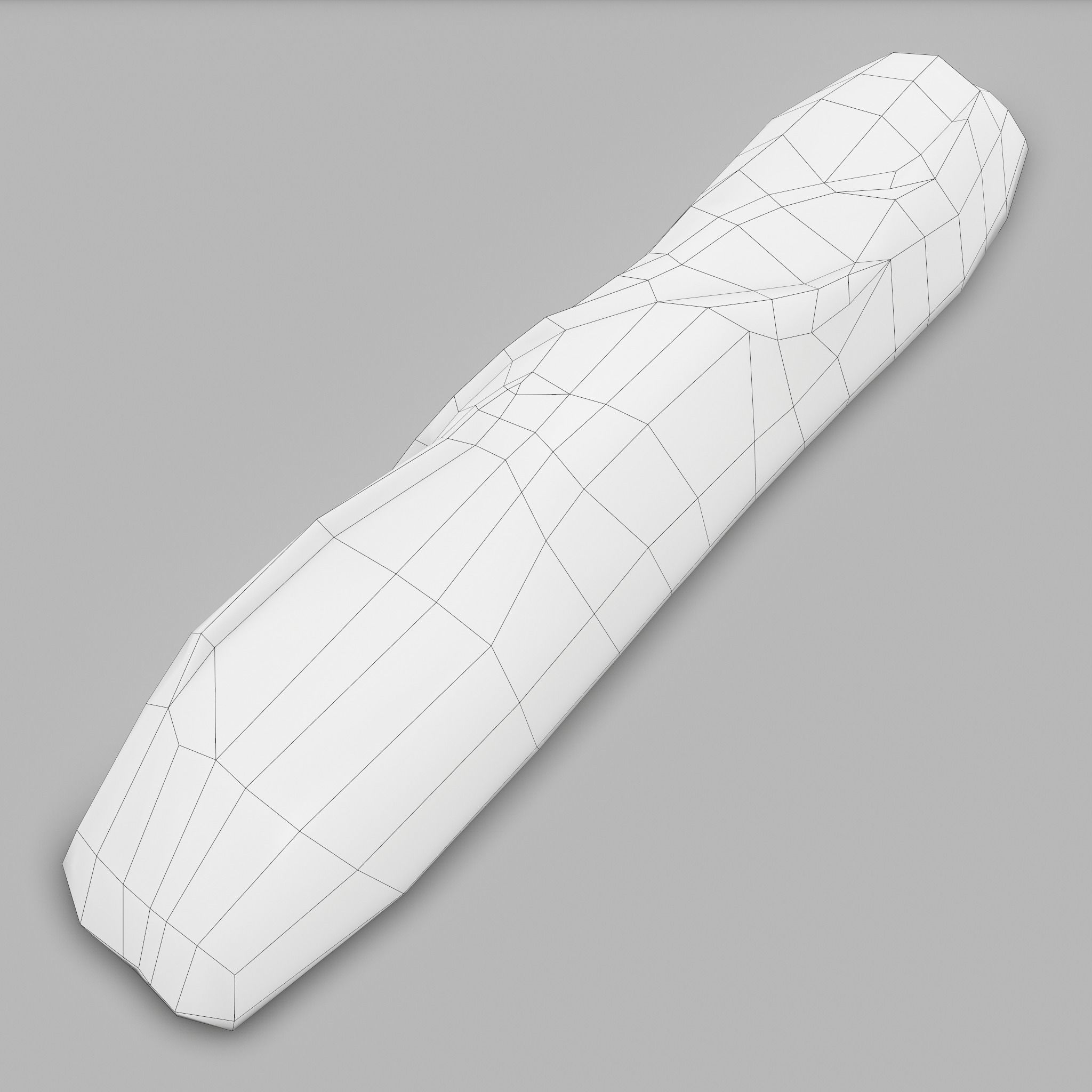 6 Medieval Food Props 3D Model Collection_76