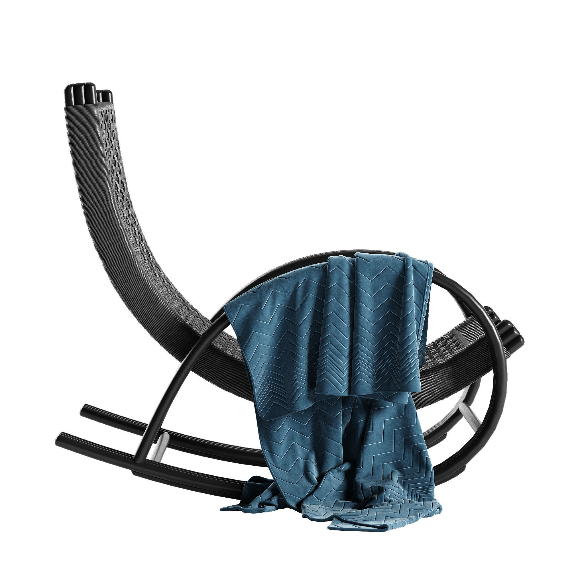 Mcguire Rollick rocking chair 3D model_4