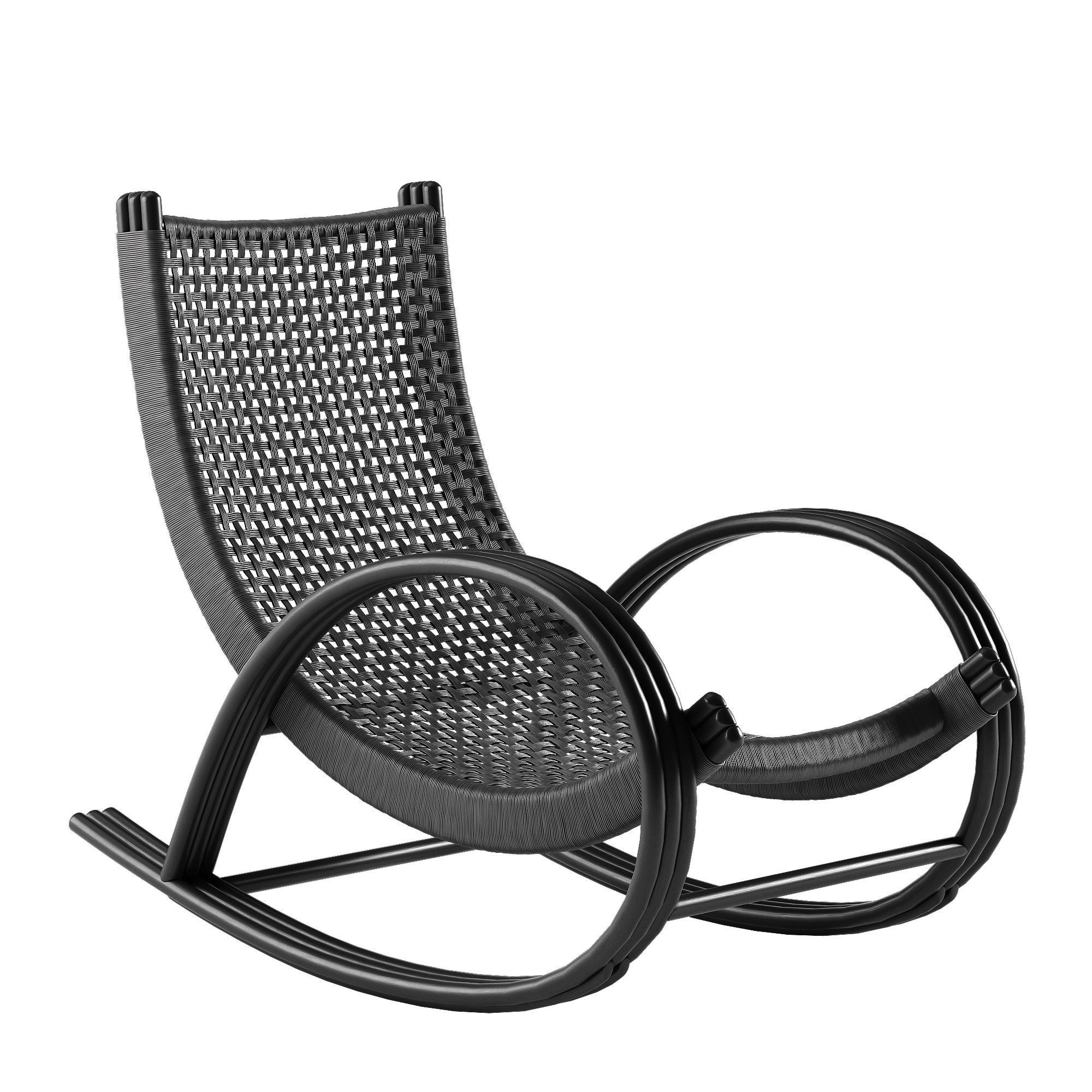 Mcguire Rollick rocking chair 3D model_6