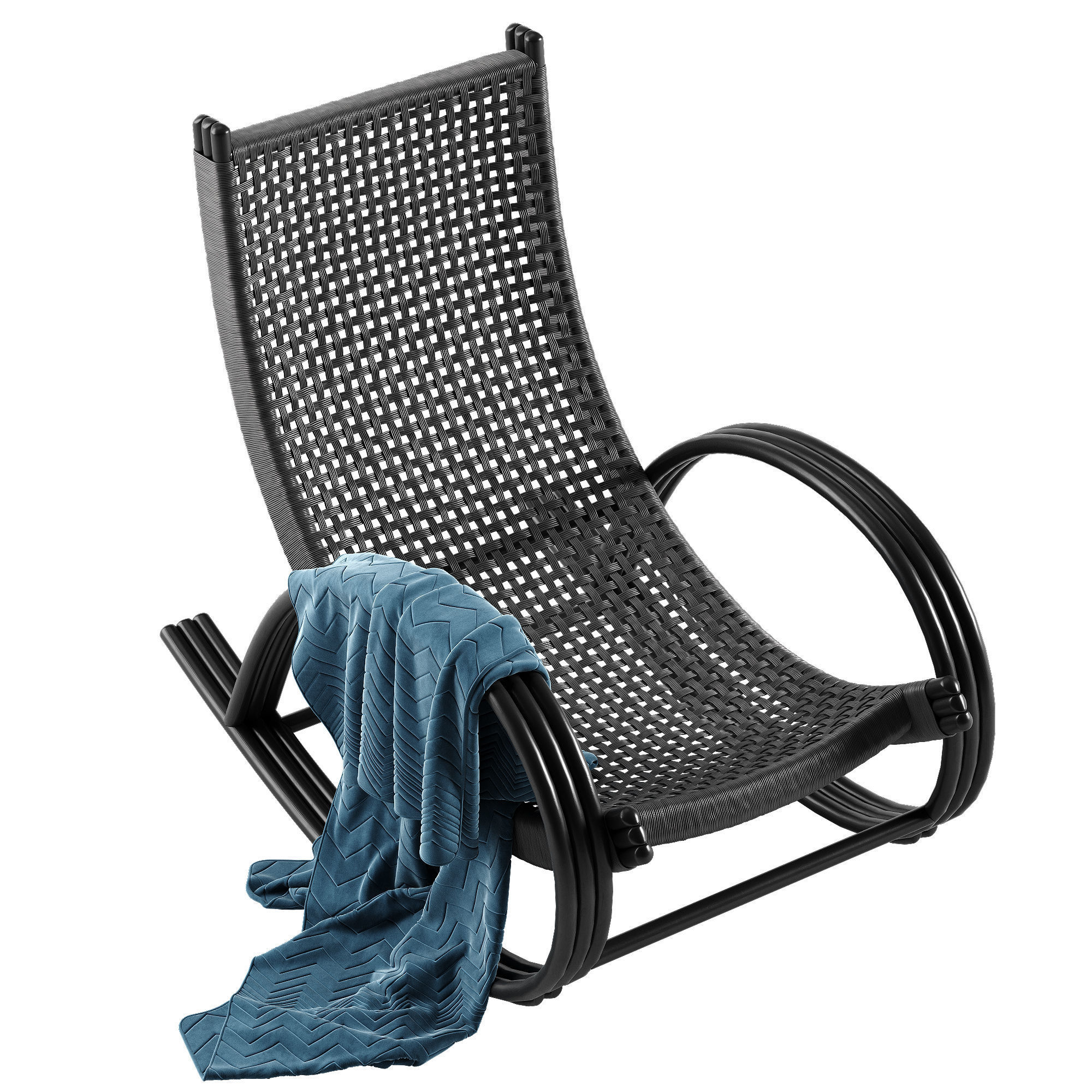 Mcguire Rollick rocking chair 3D model_3