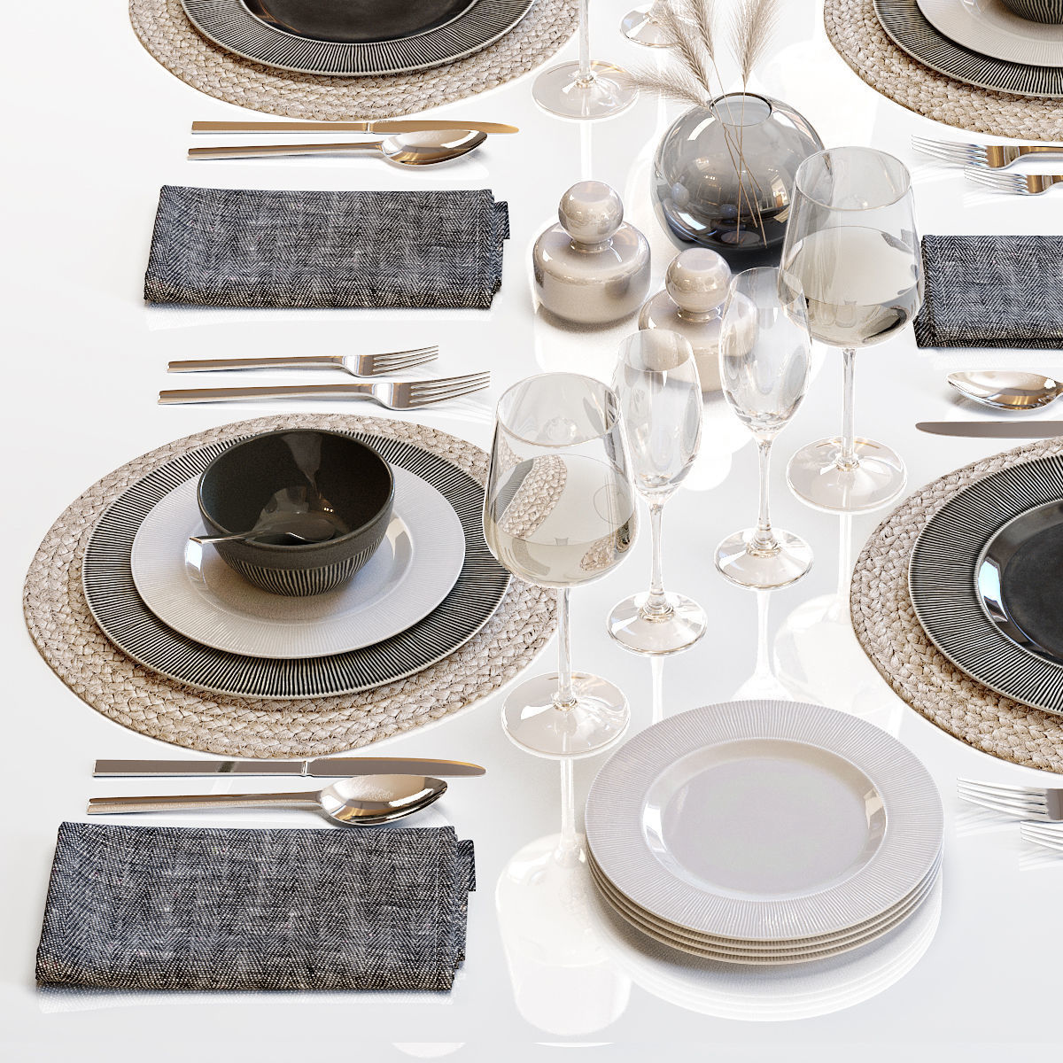 Table setting 29 3D model_5