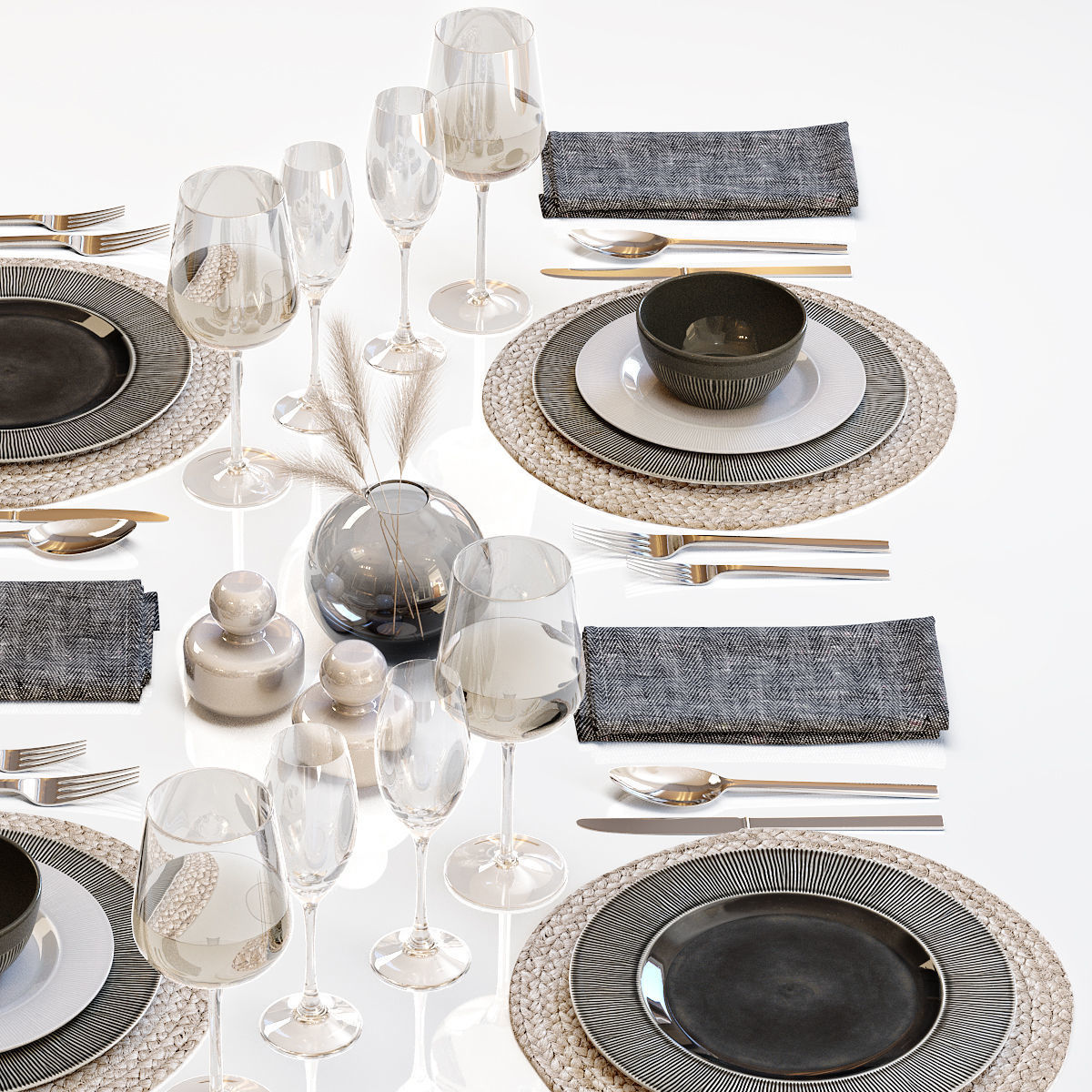 Table setting 29 3D model_3