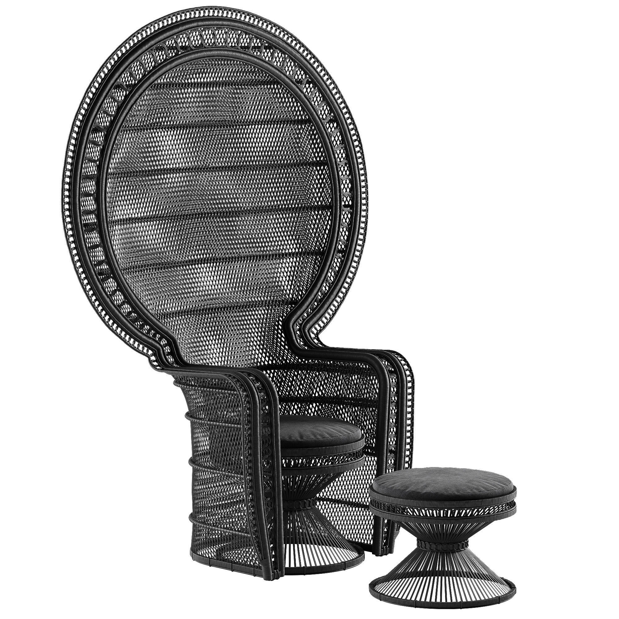 Mcguire Melek armchair 3D model_11