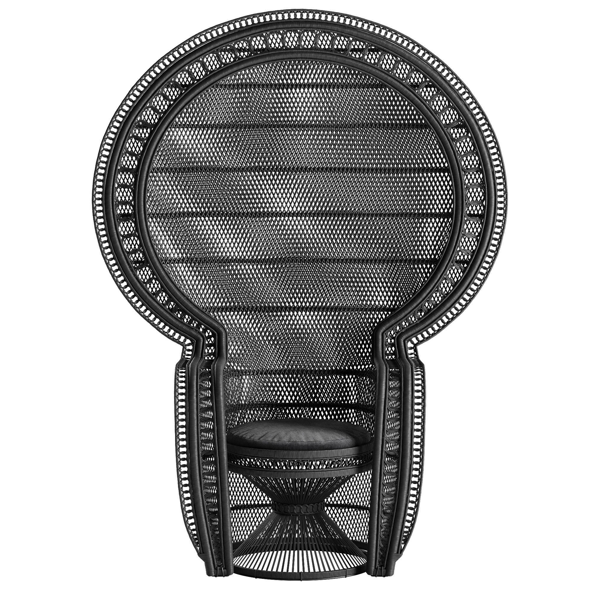 Mcguire Melek armchair 3D model_1