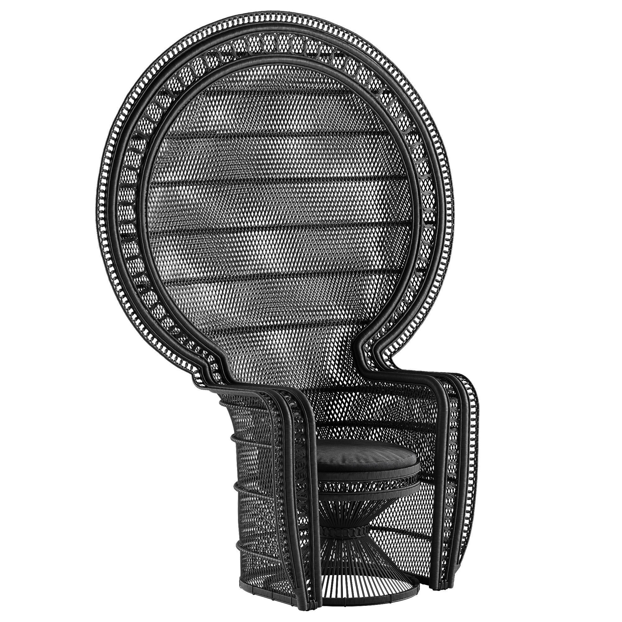 Mcguire Melek armchair 3D model_2