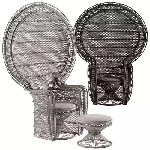 Mcguire Melek armchair 3D model