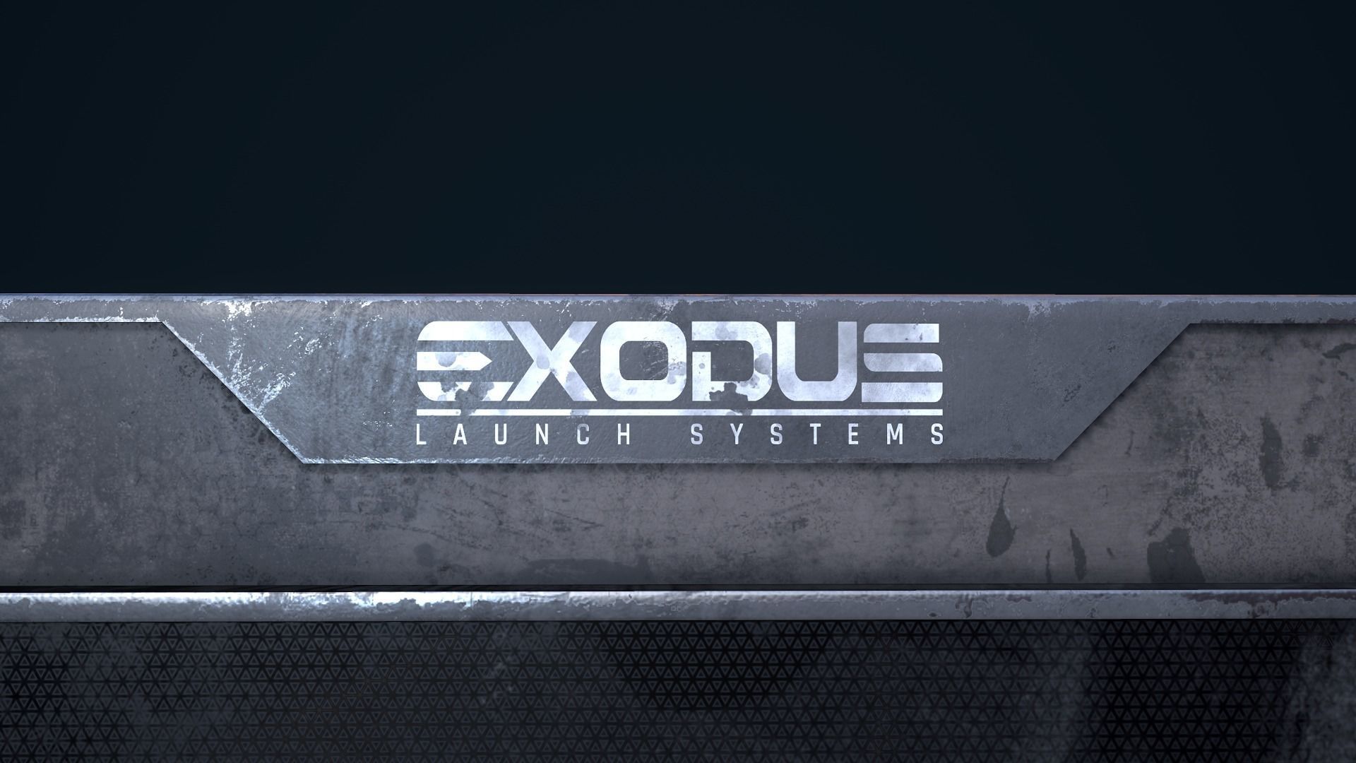 Sci-Fi Monitor Low-poly 3D model_16