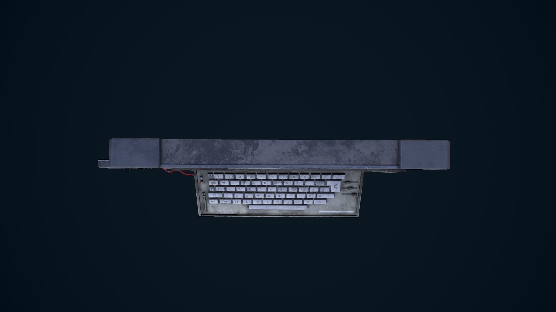 Sci-Fi Terminal Low-poly 3D model_14