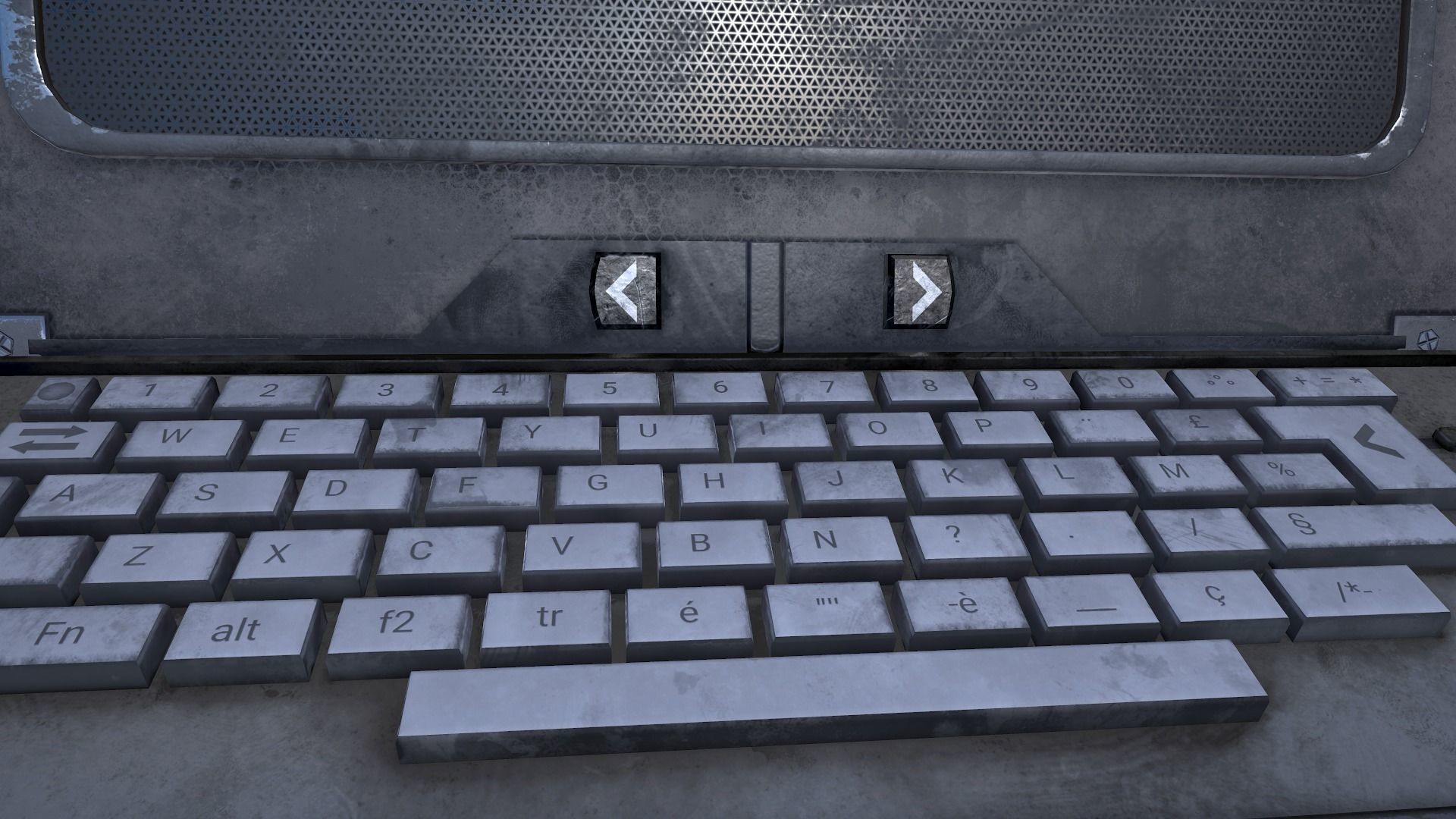 Sci-Fi Terminal Low-poly 3D model_17