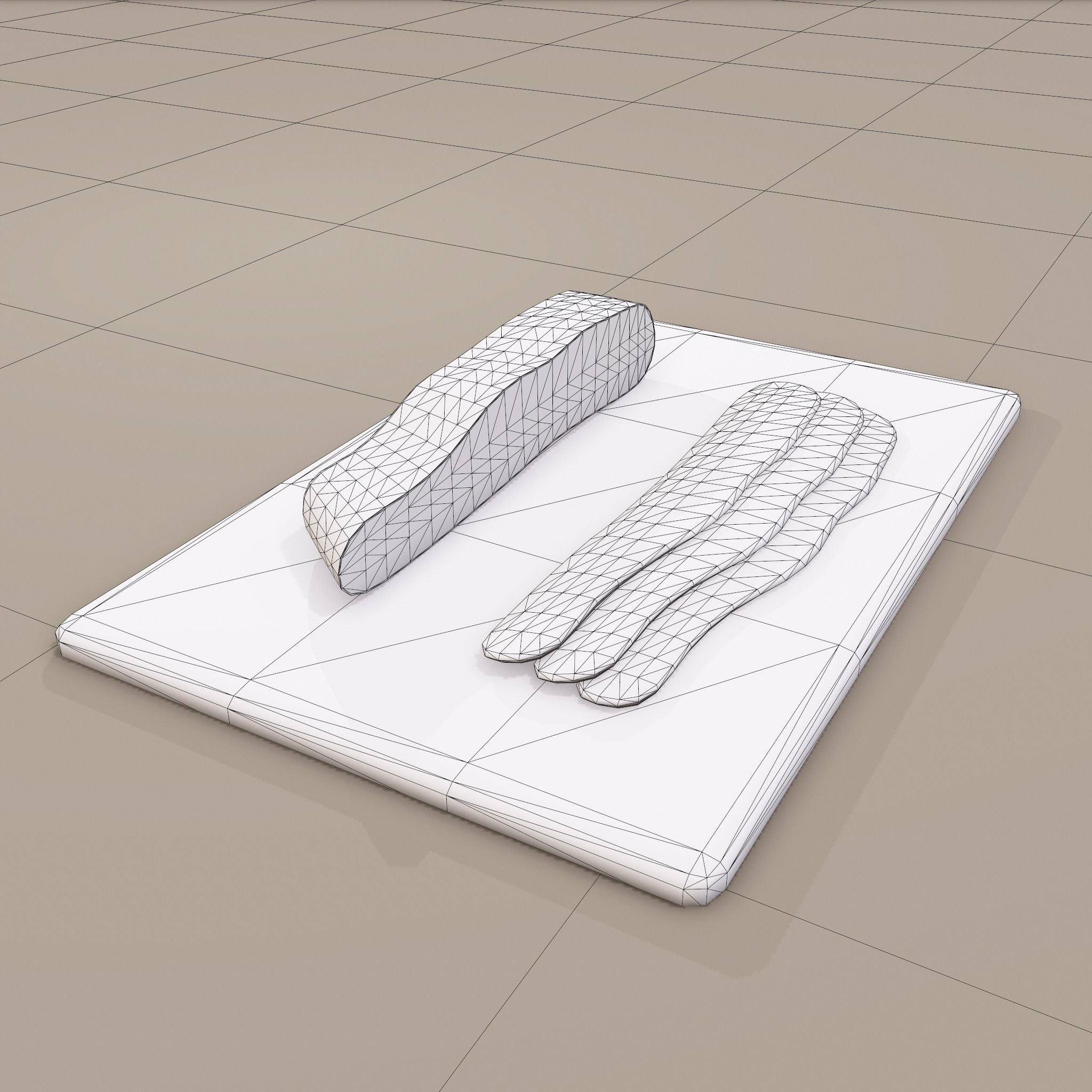 6 Medieval Food Props Version 2  3D Model Collection_58