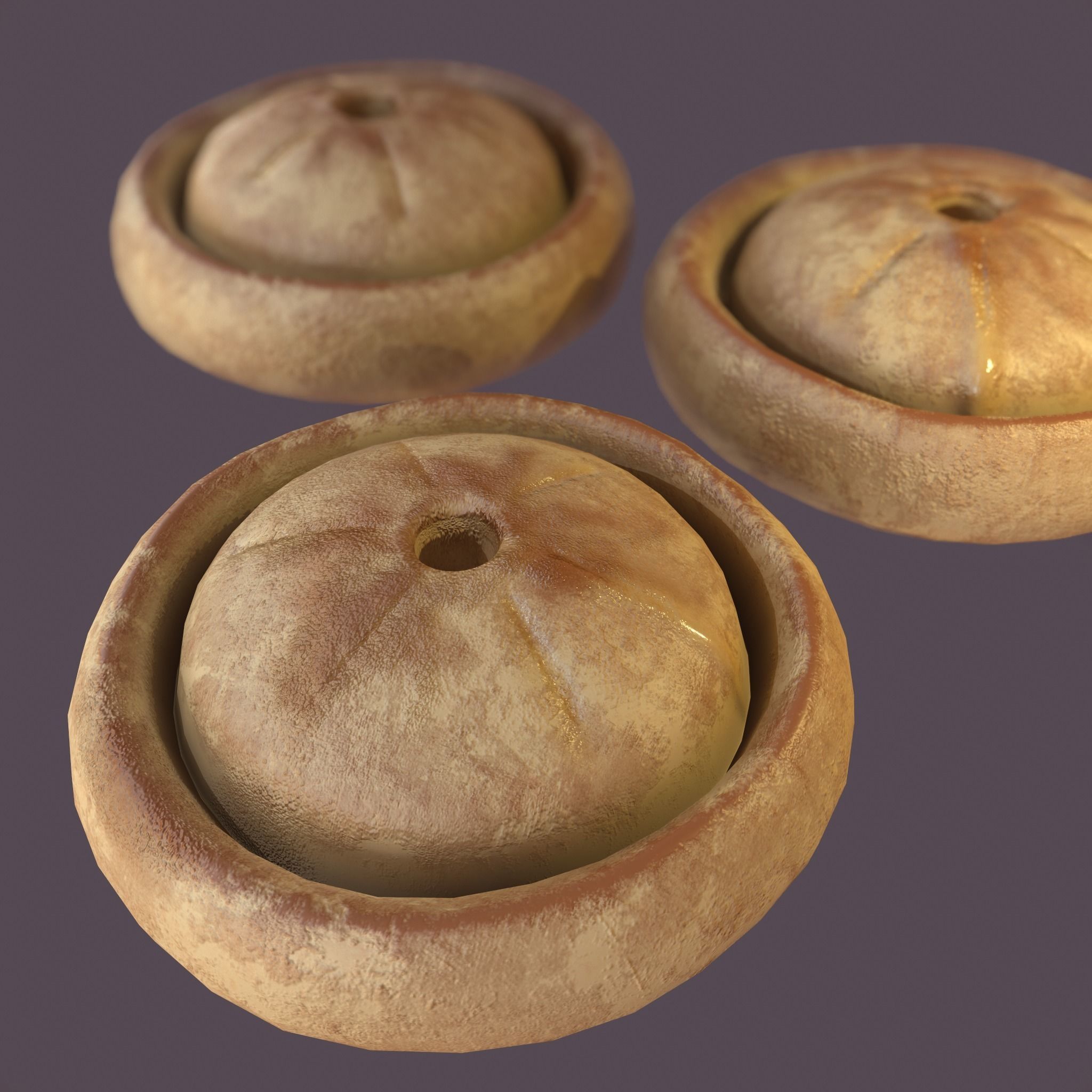 6 Medieval Food Props Version 2  3D Model Collection_62