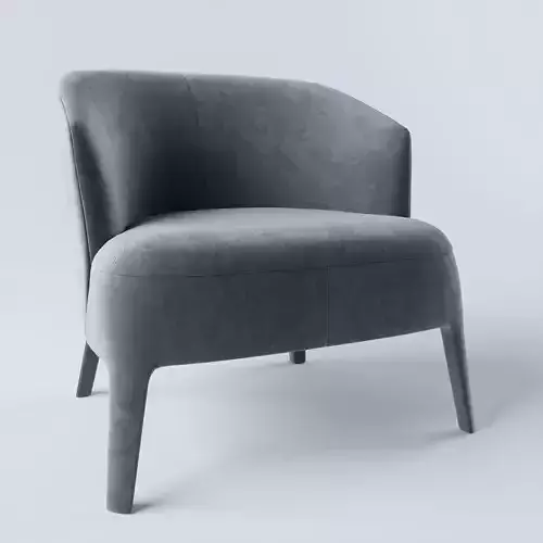 modern arm chair  3D model