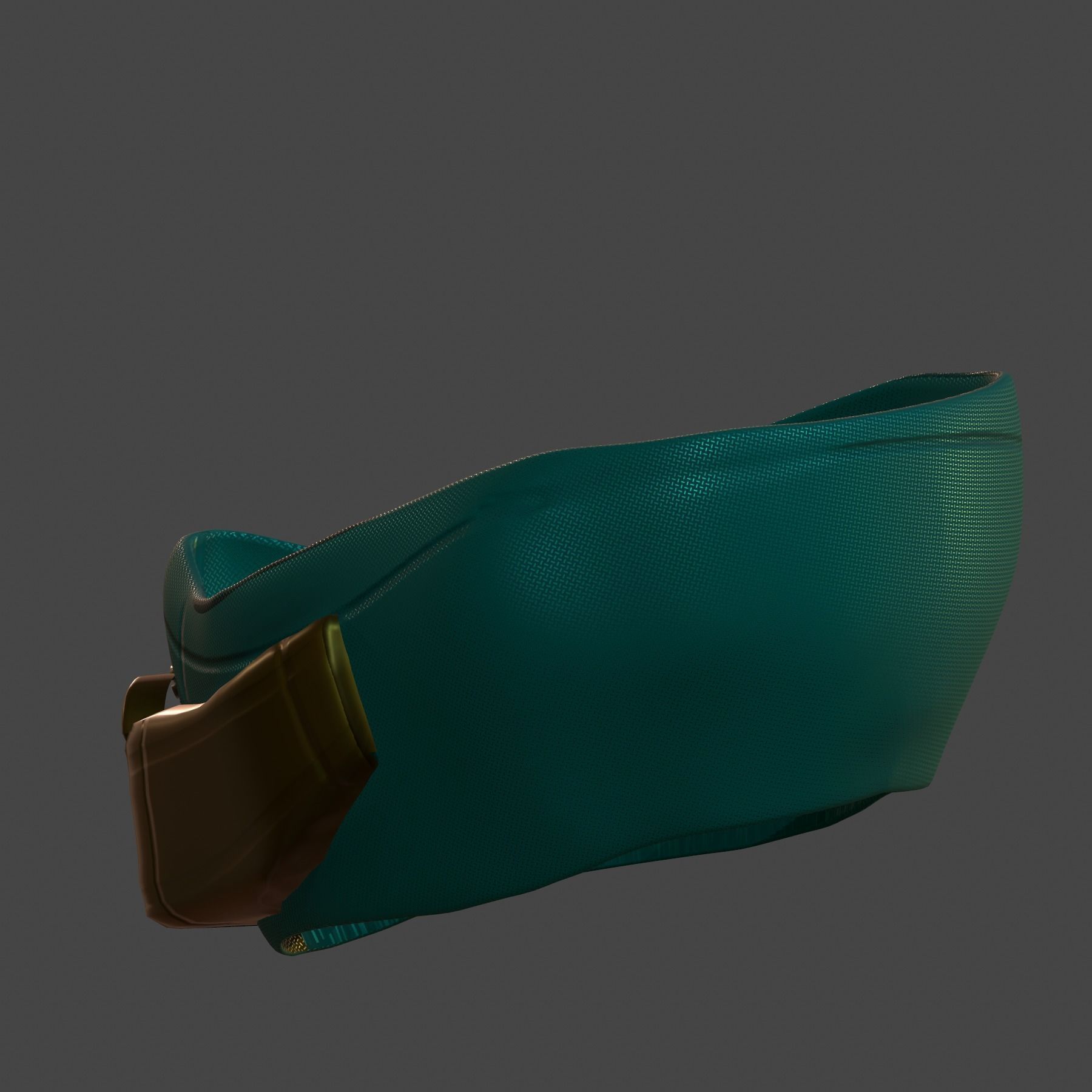 Gas mask helmet 3d model scifi Low-poly Low-poly 3D model_5