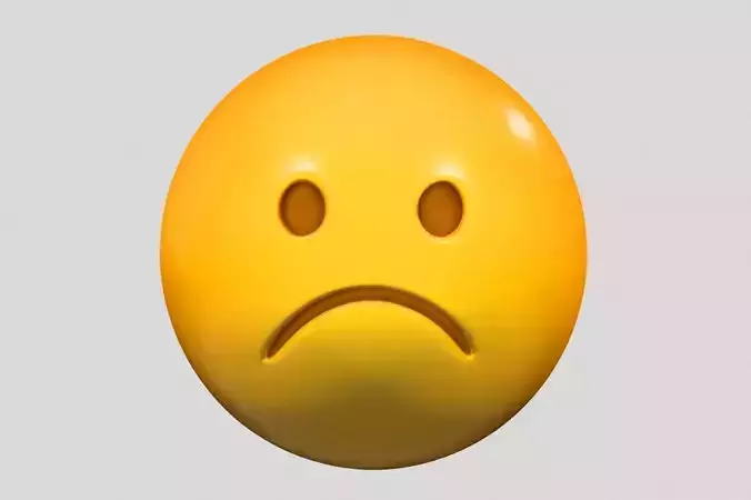 Emoji Frowning Face
