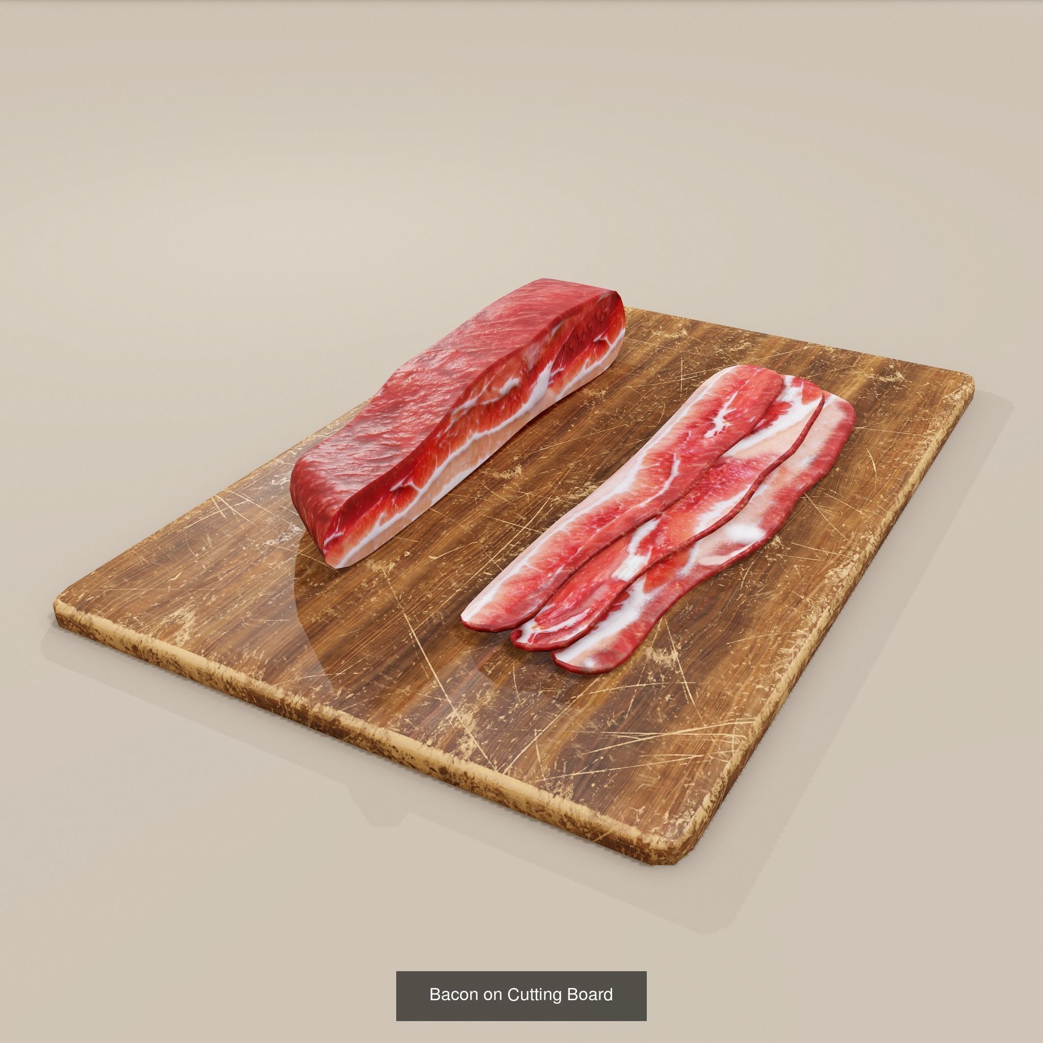 12 Medieval Food Props  3D Model Collection_64