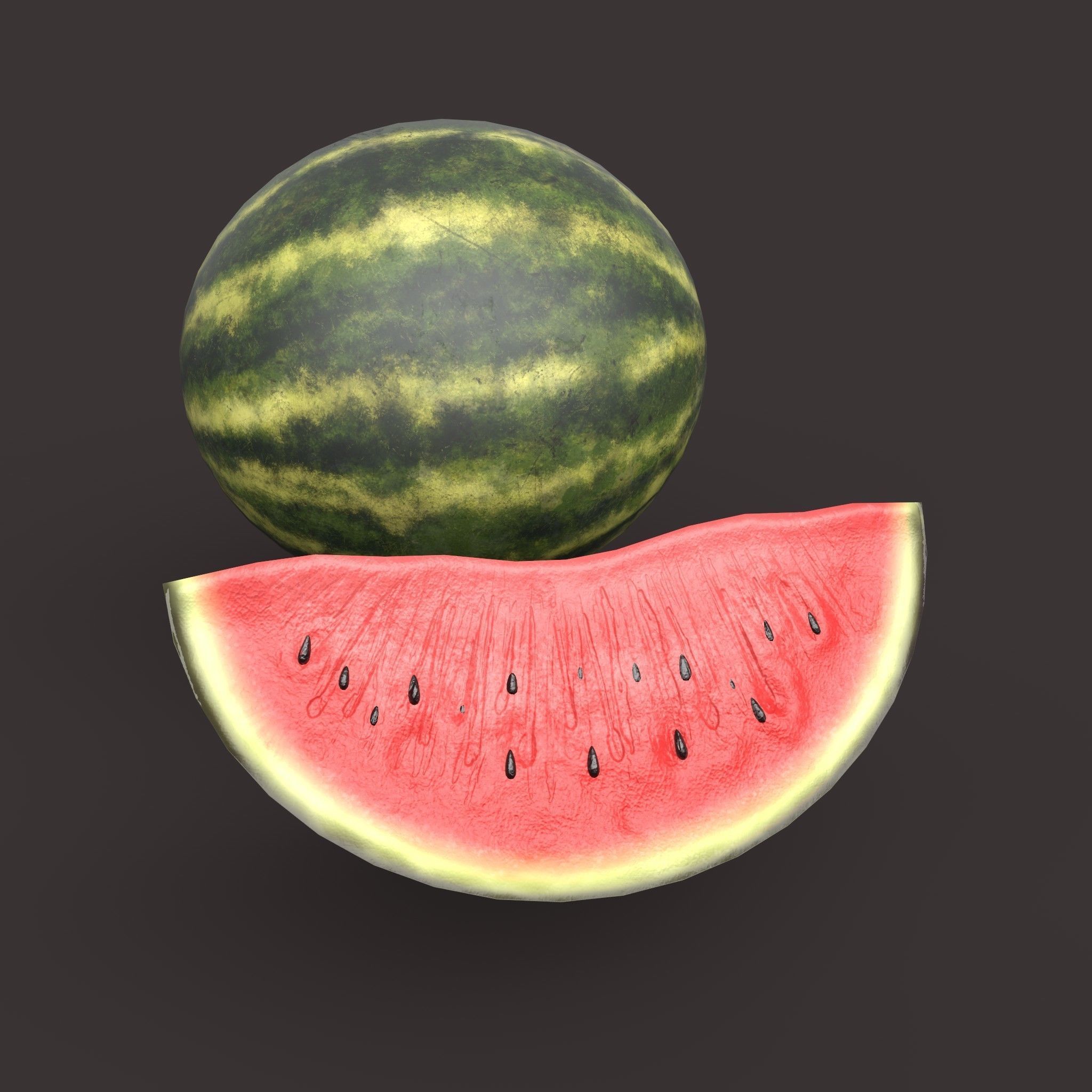 3 Fruit Pack 3D Model Collection_43