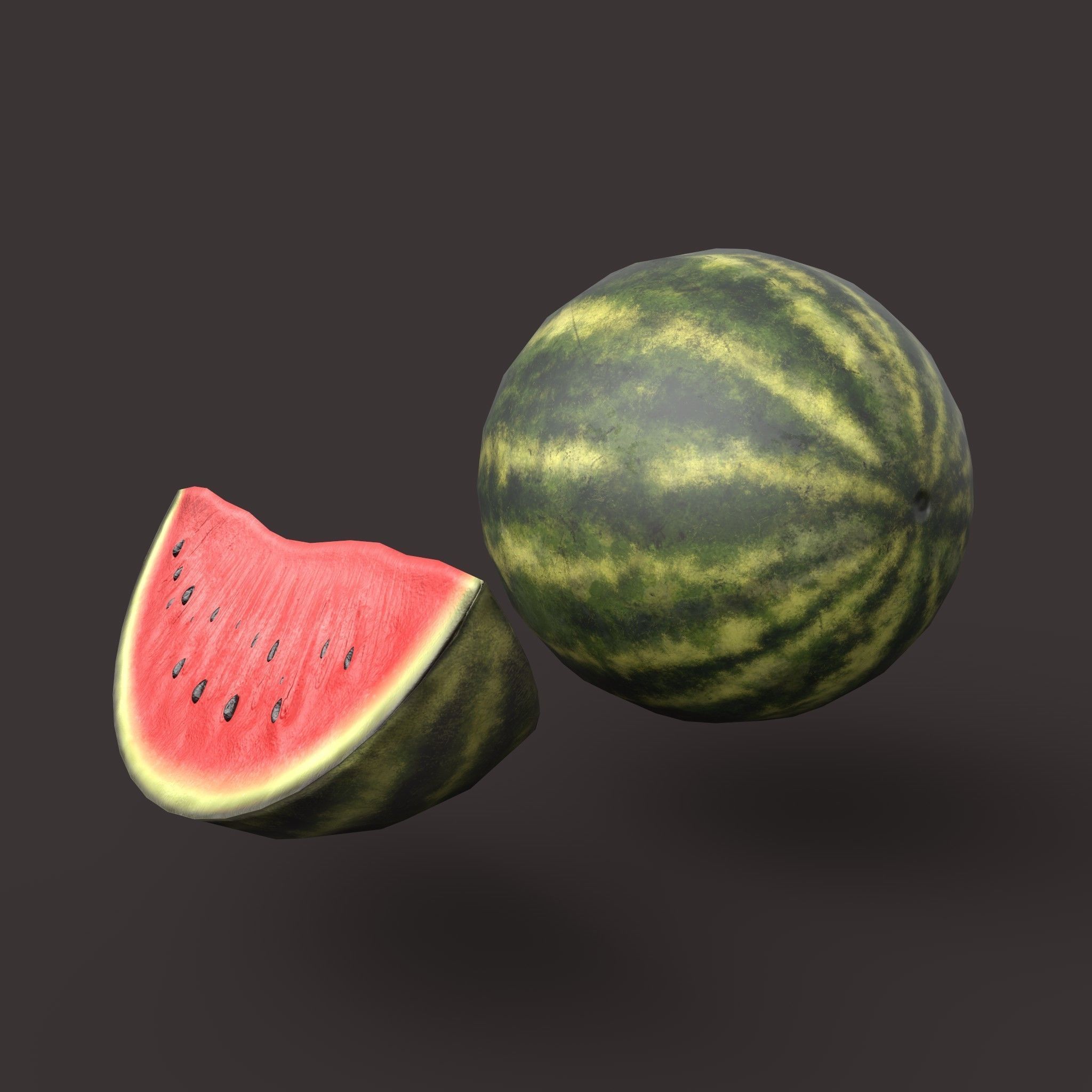 3 Fruit Pack 3D Model Collection_45