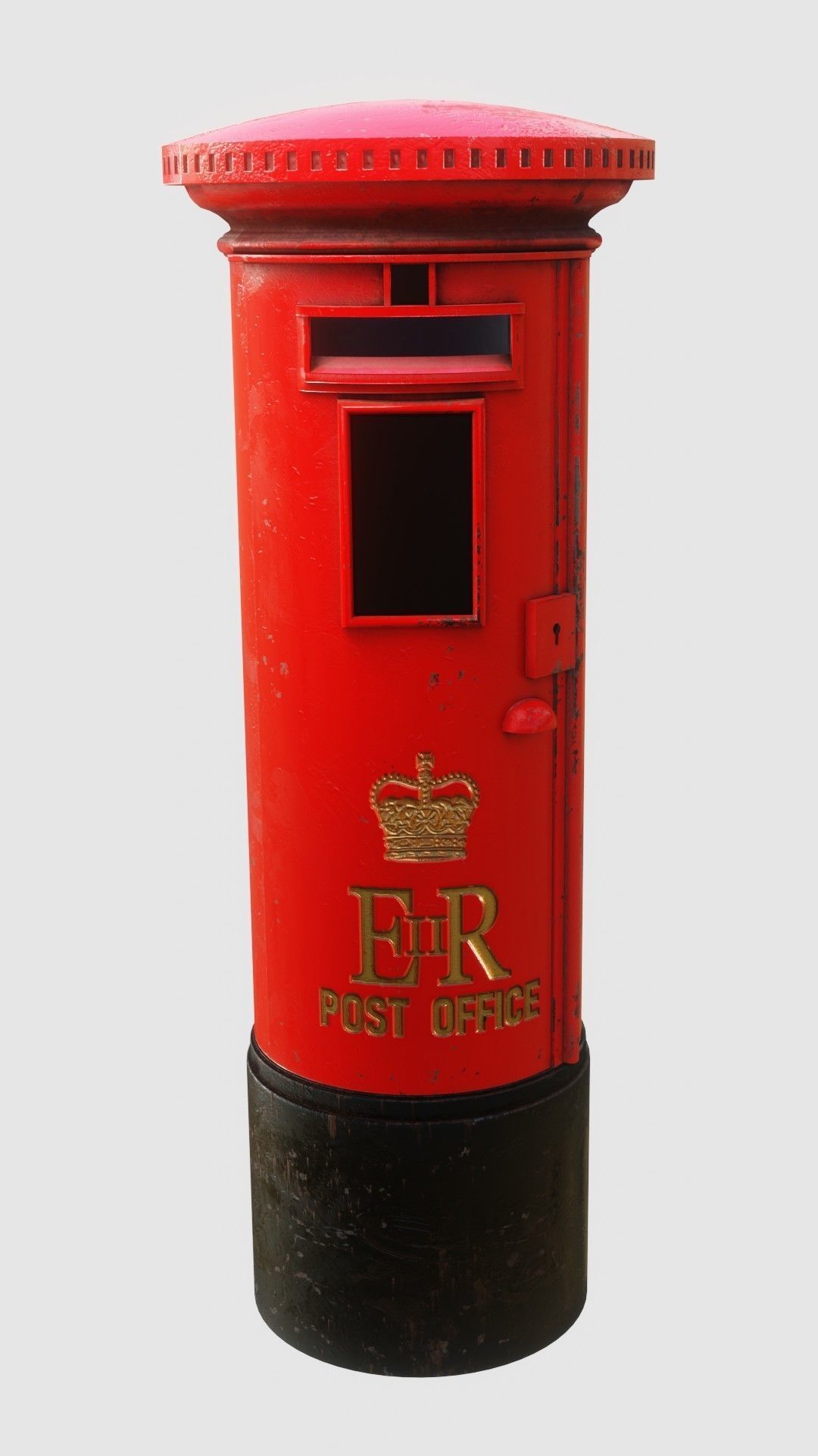 Hong Kong Post Box 3D model_1