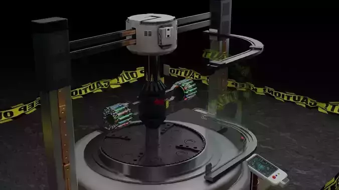 NUCLEAR REACTOR Free 3D model