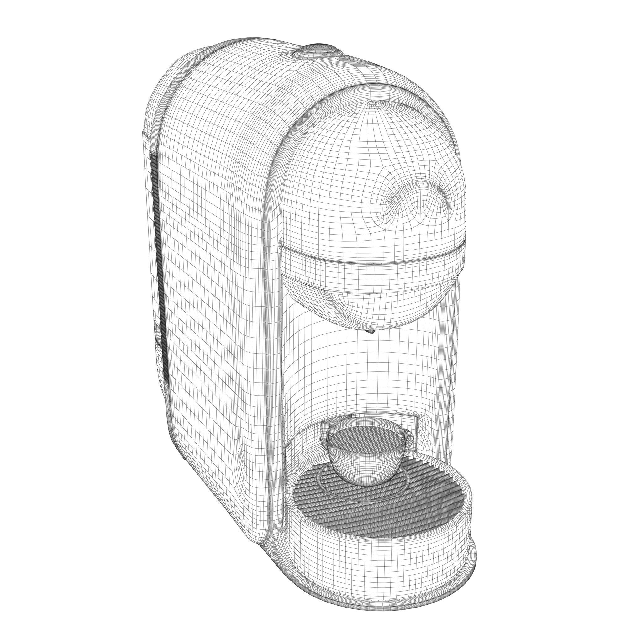 Lavazza Minu Coffee Machine 3D Model 3D model_7