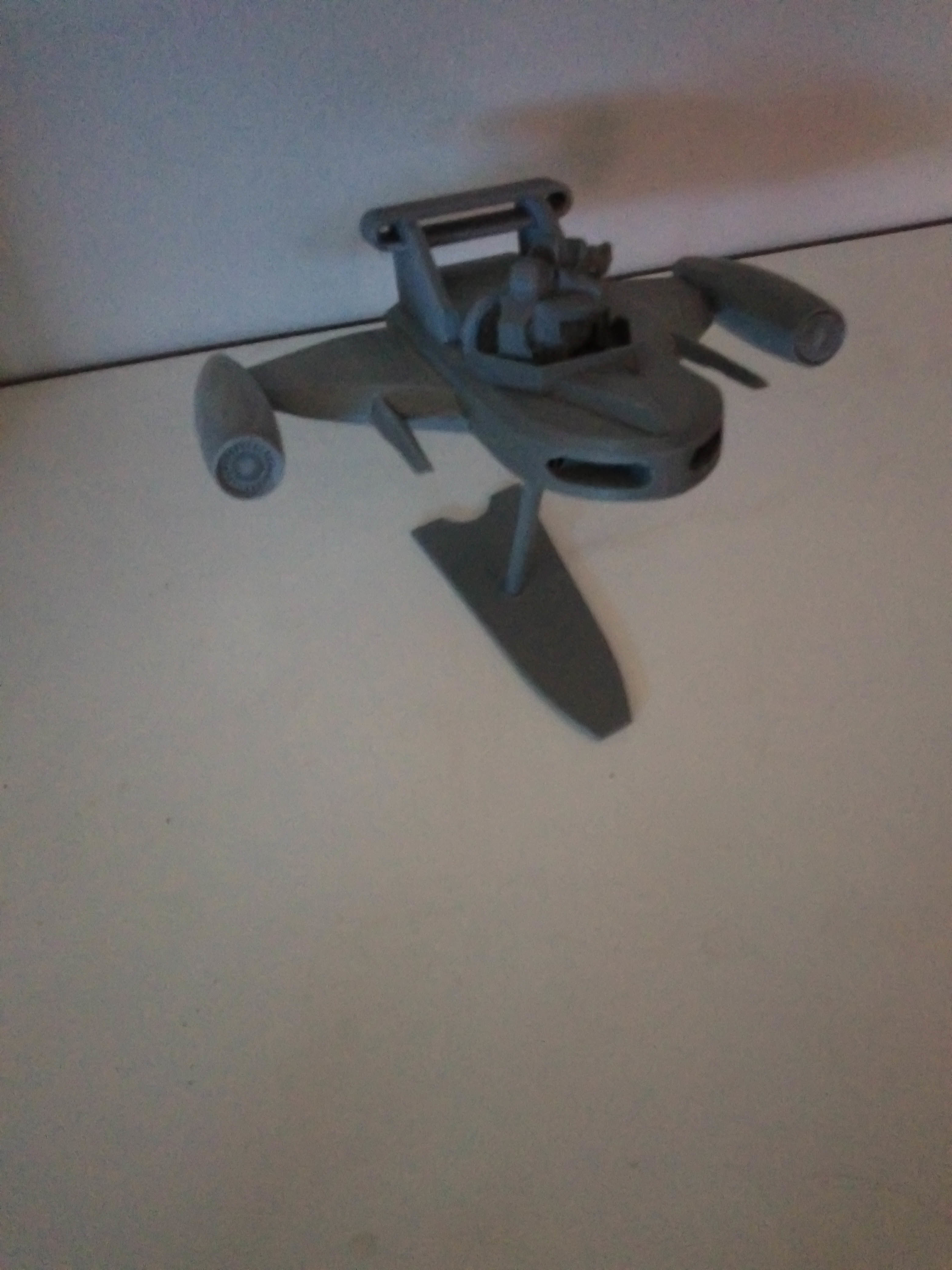 HELLO KITTY SKY GLIDER 3D print model_3