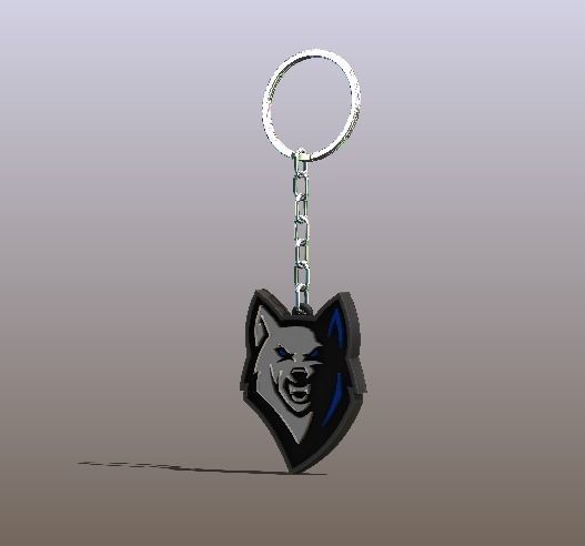 Cool Fox Keychain