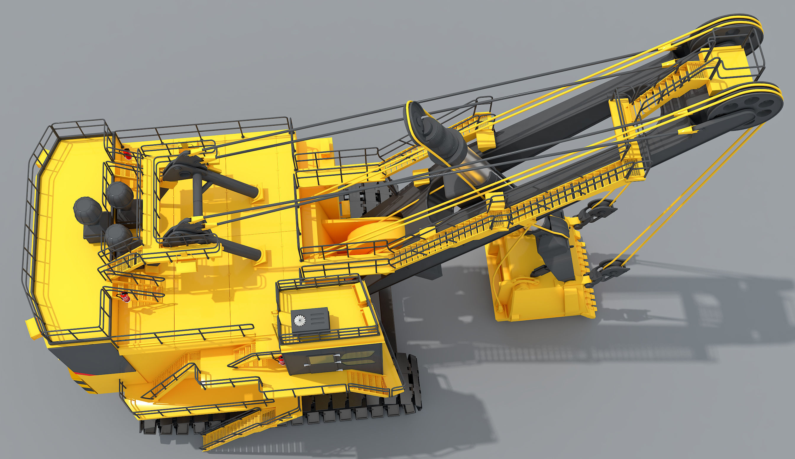  Rope Shovel 3D model 3D model_7